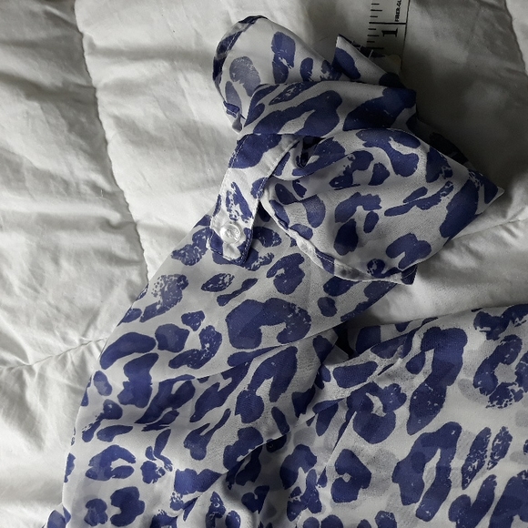 Sheer Leopard Print Tunic Bathing suit Cover - Picture 9 of 9